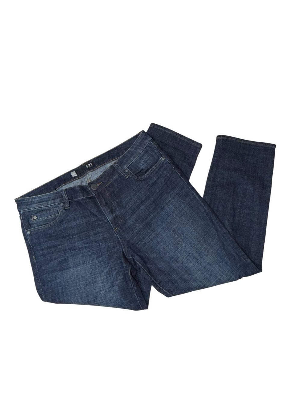 Kut from the Kloth Women's Dark Blue Straight Leg Jeans